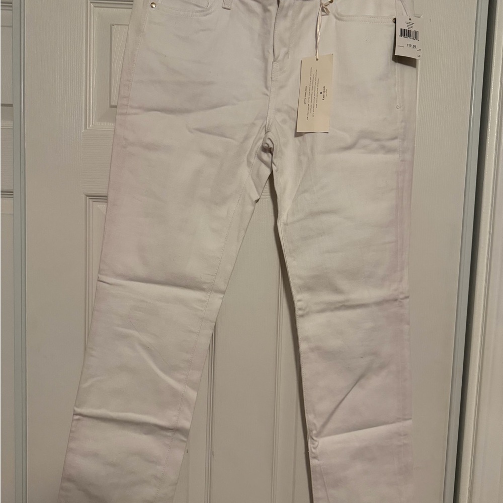 Kate Spade White Denim Jeans